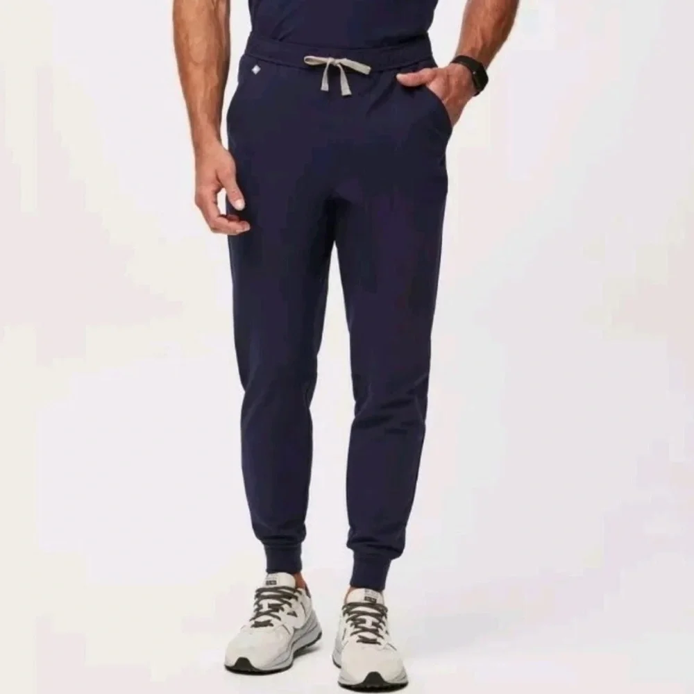 Figs Men’s Tansen Navy Blue Jogger Scrubs Scrub Pants W2005 Sz Small Tall
